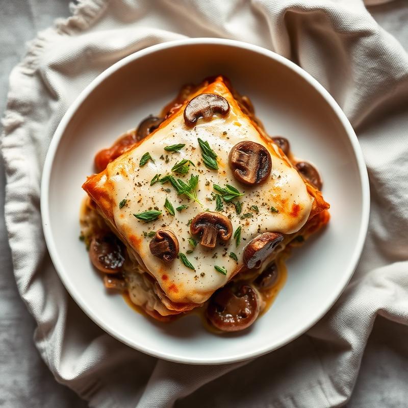 Mushroom Lasagne